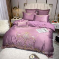 Custom Luxury Embroidery Bedding Set sweet dreaming bedding for all seasons Factory